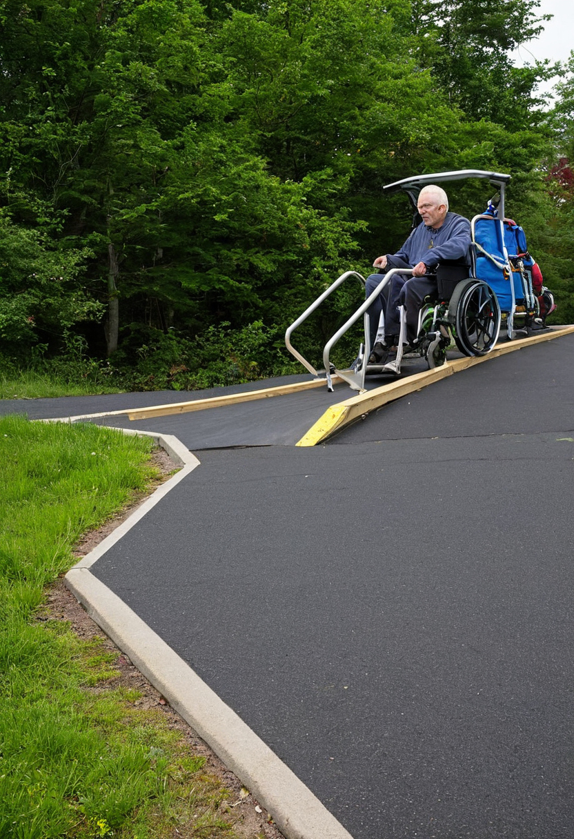 Modular home wheelchair ramps fit higher rises, daily access, and entrances that need landings or turns