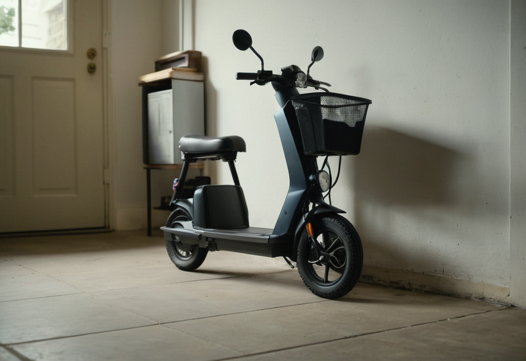 Mobility scooter, charging