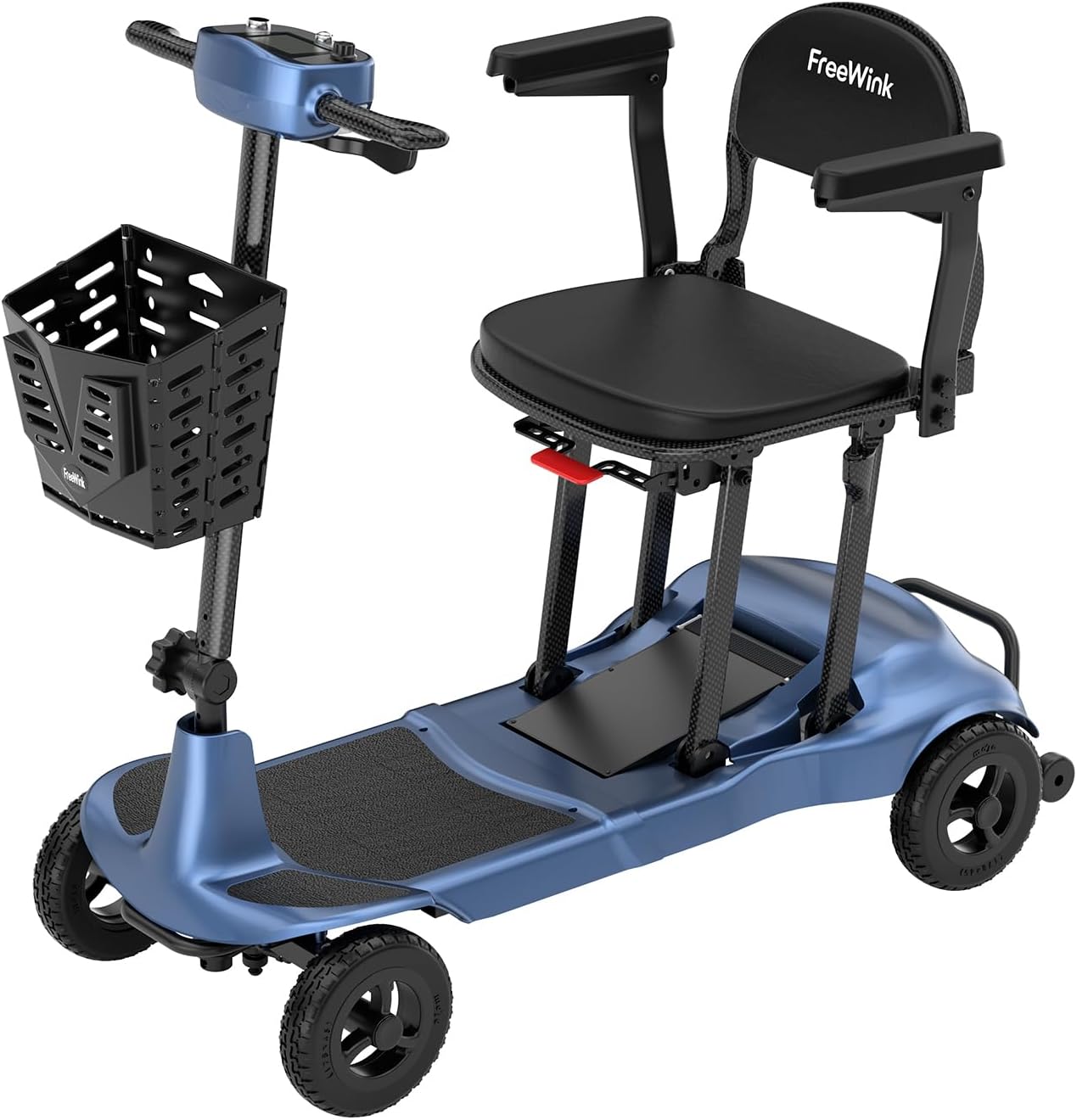 Ultra Lightweight Carbon Fiber Folding Mobility Scooter