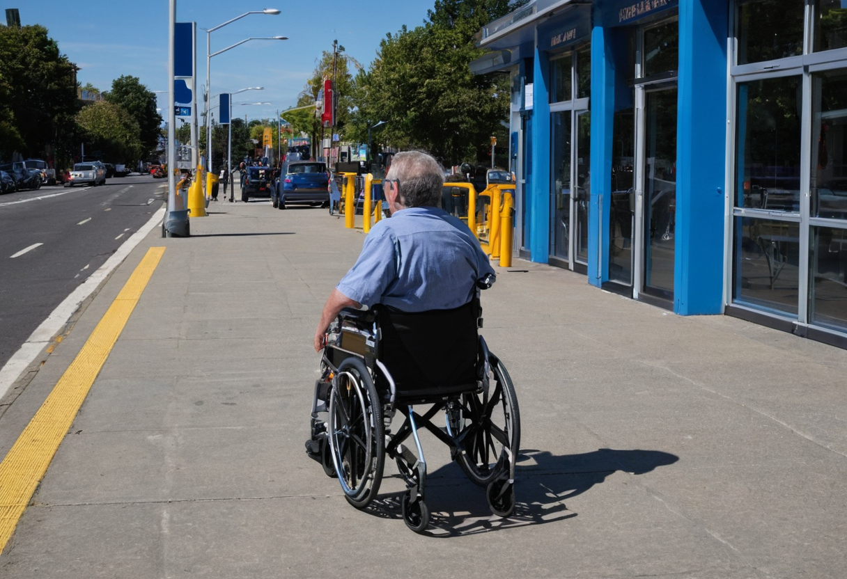 Mobility planning visual for Folded dimensions and vehicle clearances decide whether the chair will travel reliably