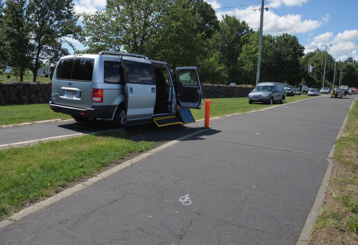 Mobility planning visual for Approve a vehicle wheelchair lift only after a documented compatibility and acceptance test