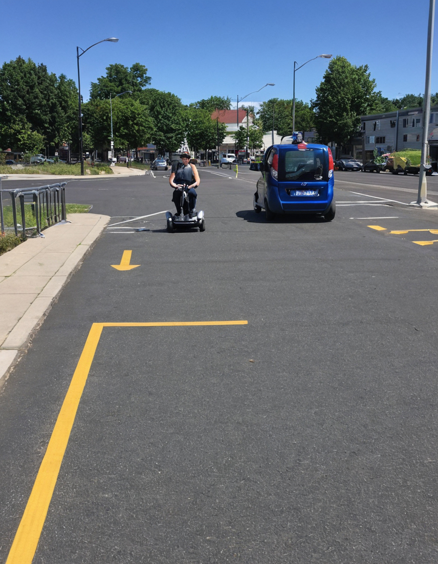 Mobility planning visual for Door timing, controls, and thresholds can prevent otherwise adequate mobility scooter access