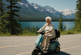 Exploring the Canadian Rockies by Mobility Scooter